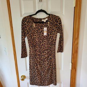 MICHAEL Michael Kors Leopard Dress